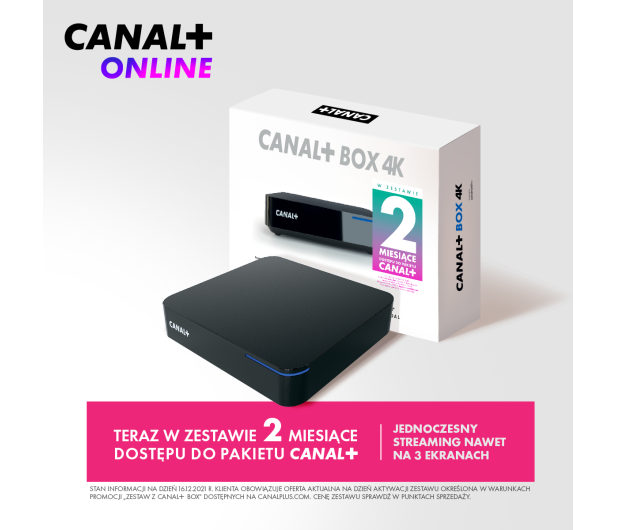 NC DEKODER CANAL+ BOX 4K # - 1460027 - zdjęcie 5
